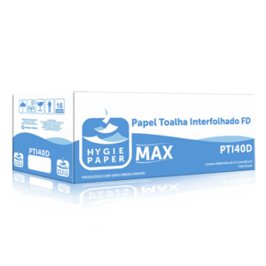PAPEL TOALHA INTERFOLHADO FOLHA DUPLA MAX - PTI40D